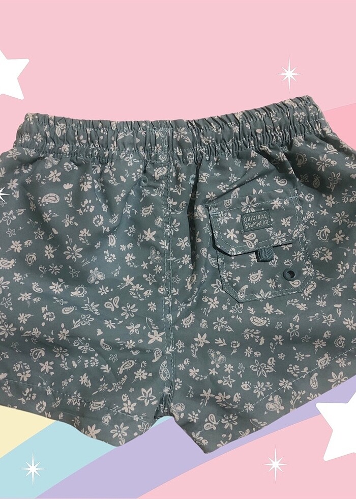 Zara tropikal çiçek desenli plaj mayosu - Görsel 4