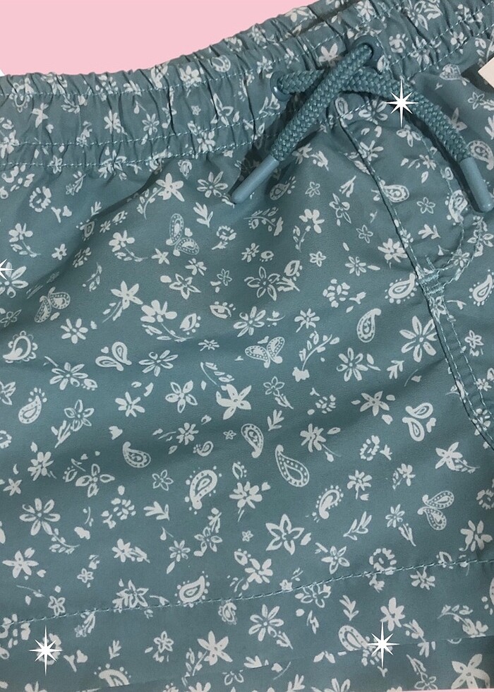 Zara tropikal çiçek desenli plaj mayosu - Görsel 3