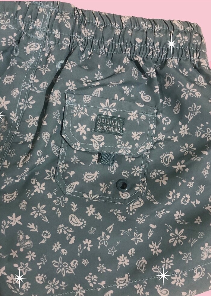 Zara tropikal çiçek desenli plaj mayosu - Görsel 5