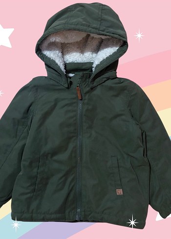 H&M H&m su tutmaz çocuk mont