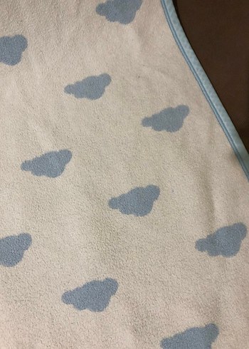 English home Mavi Bulut Desenli bebek Battaniyesi - Görsel 8
