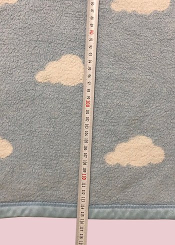 English home Mavi Bulut Desenli bebek Battaniyesi - Görsel 4