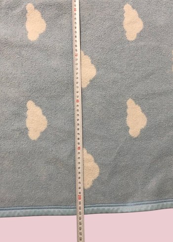 English home Mavi Bulut Desenli bebek Battaniyesi - Görsel 5