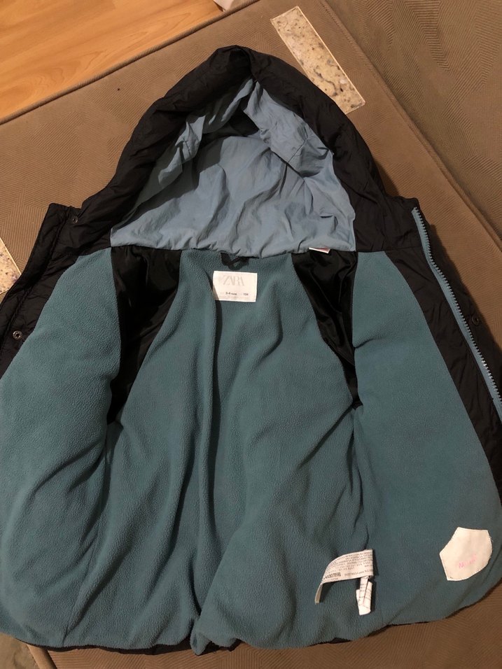 Zara baby 3/4 yaş şişme mont - Görsel 5