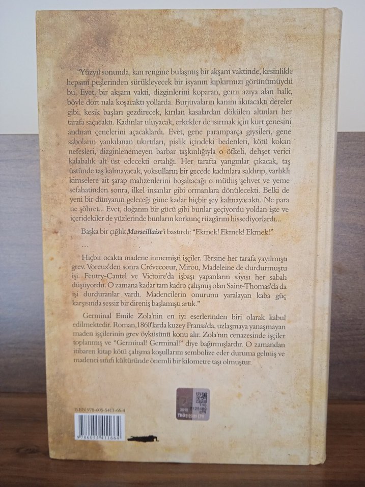 Germinal - Émile Zola (Ciltli) - Görsel 4