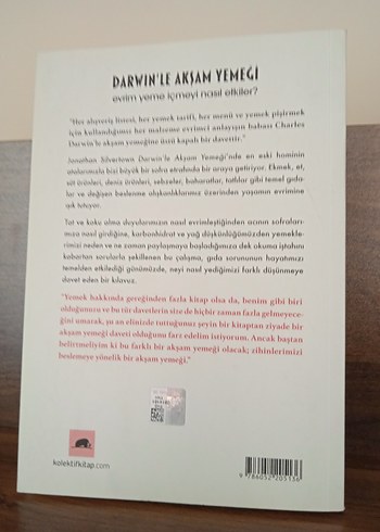 Darwin'le Akşam Yemeği - Jonathan Silvertown - Görsel 4