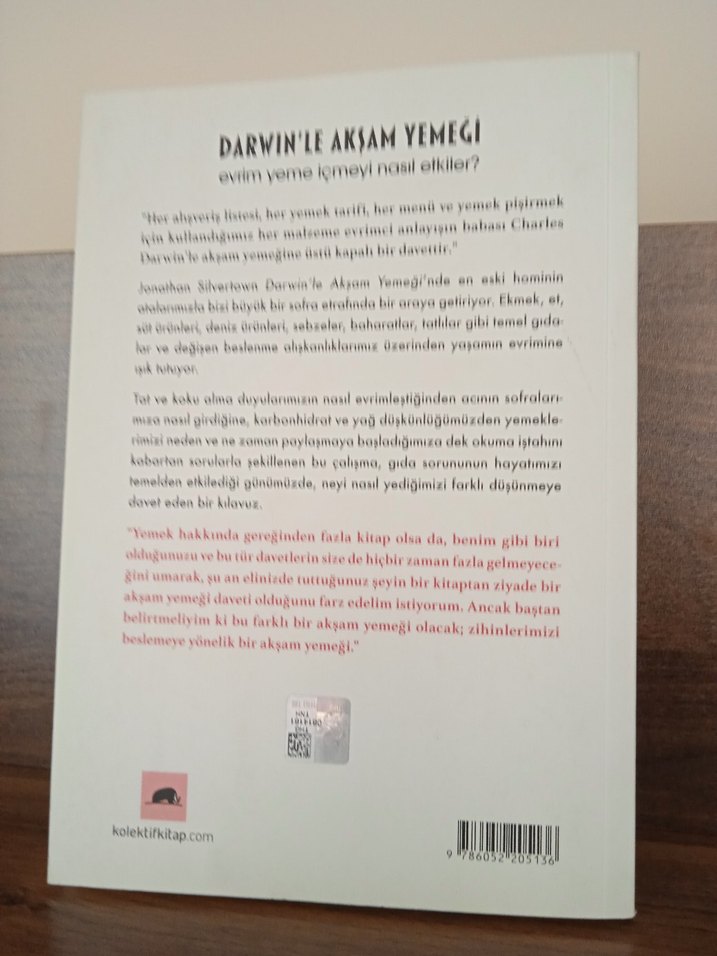 Darwin'le Akşam Yemeği - Jonathan Silvertown - Görsel 4