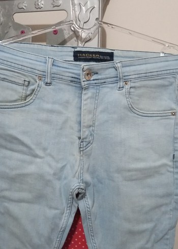 Pastel Mavi Erkek Denim Pantolon - Görsel 2