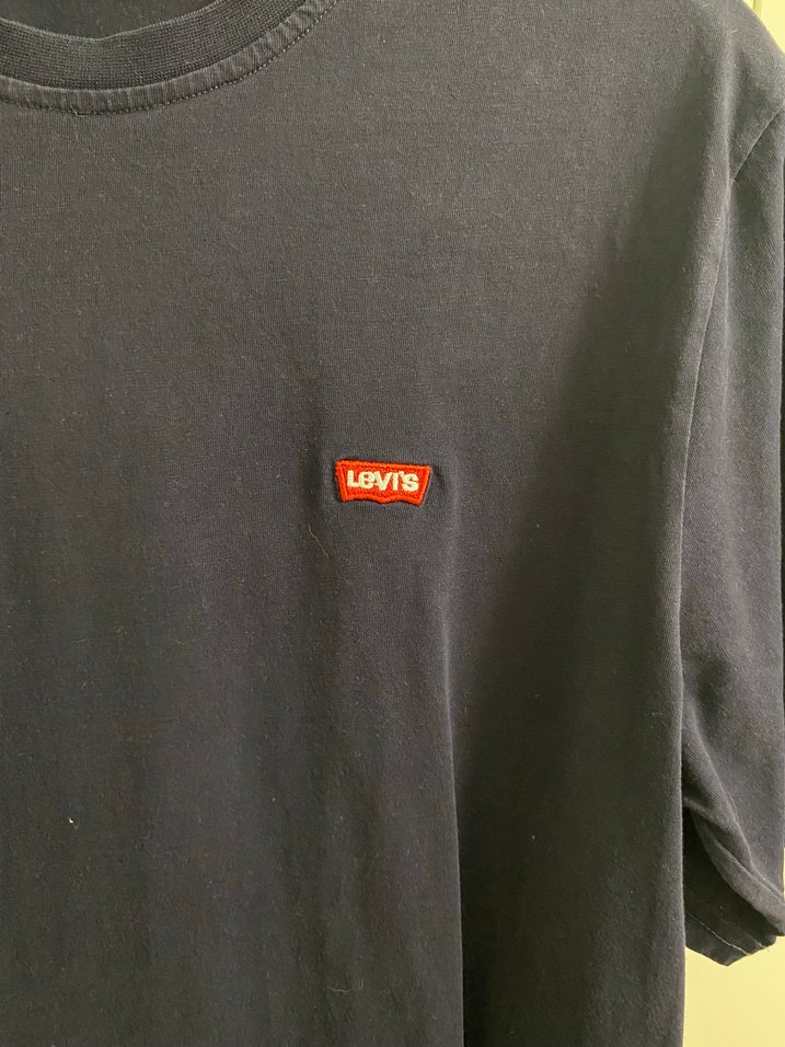 Levi's Erkek Lacivert Kısa Kollu Tişört - Görsel 2