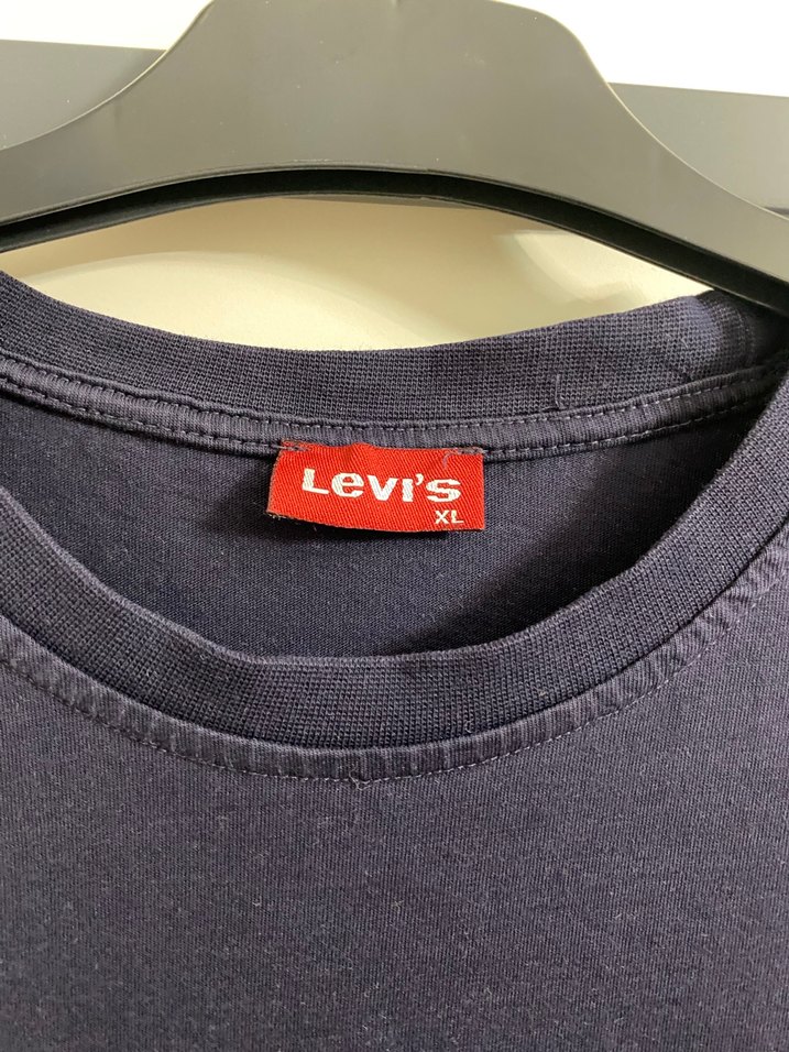Levi's Erkek Lacivert Kısa Kollu Tişört - Görsel 3