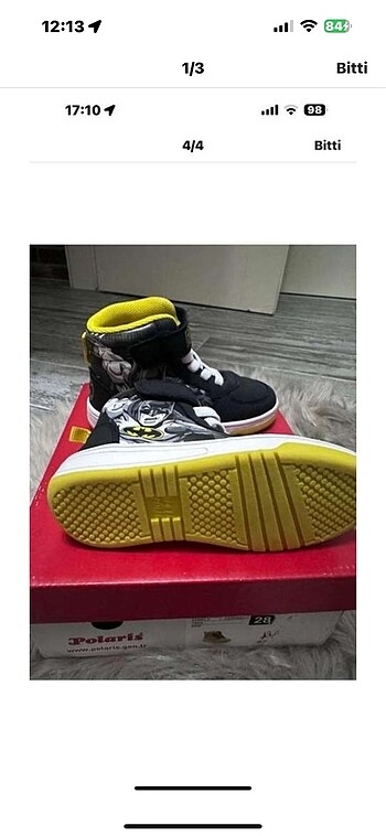 25 Beden H&M ayakkabı
