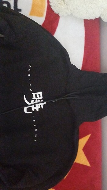 SİYAH ANİME ESWEATSHİRT  - Görsel 3