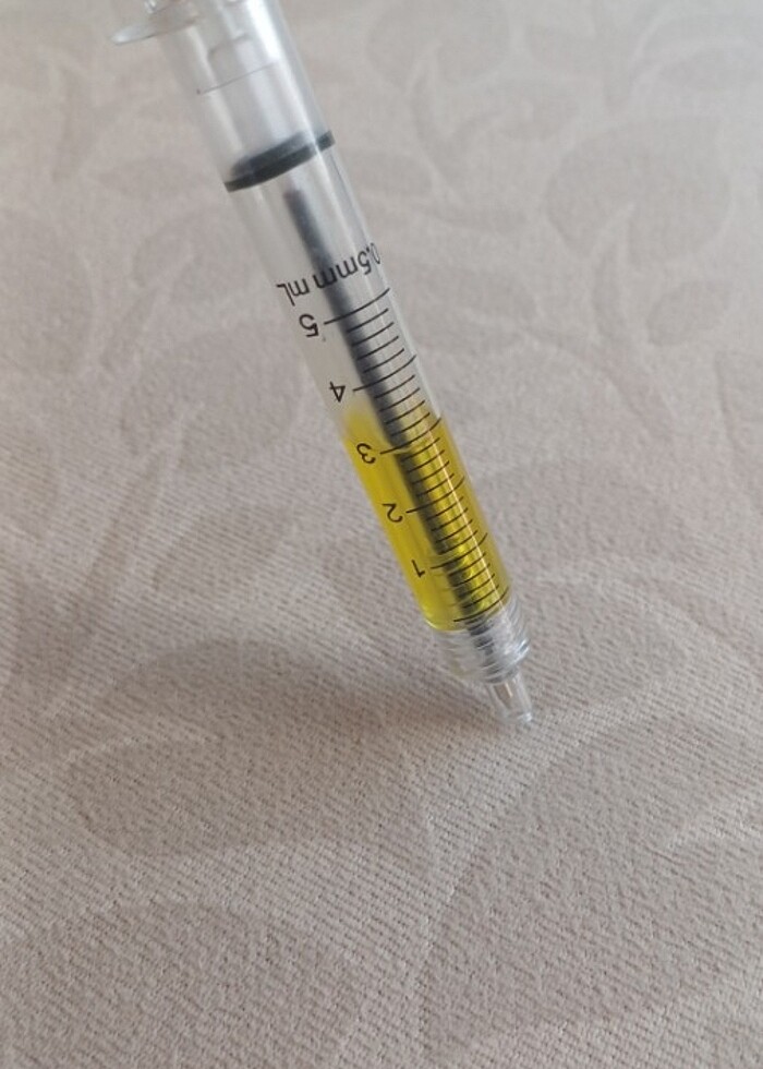 ŞIRINGALI SIİYAH TÜKENMEZ KALEM - Görsel 3