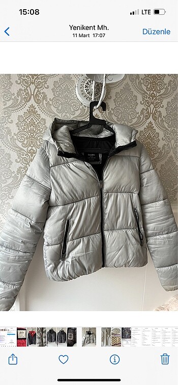 Bershka mont