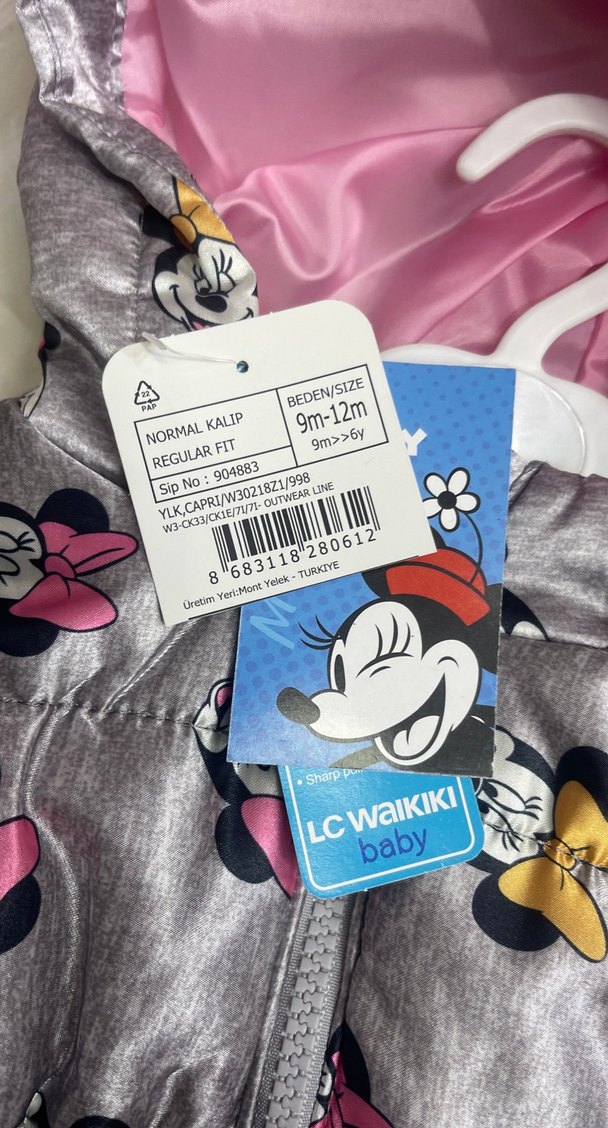 Lc waikiki kız Çocuk Gri Kapüşonlu Fermuarlı Yelek - Görsel 2
