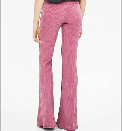 Bershka fitilli ispanyol paça pantolon