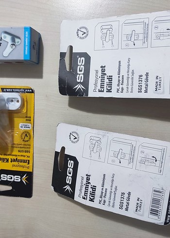 Kapı Pencere Çocuk Emniyet Kilidi - Görsel 2