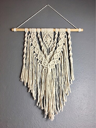 Makrome duvar süsü / Handmade macrame