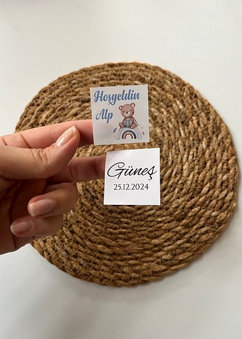 Baby shower, Düğün Kartları - Görsel 3