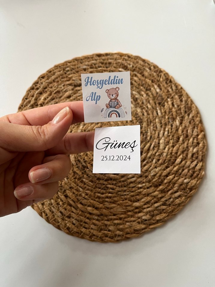 Baby shower, Düğün Kartları - Görsel 3