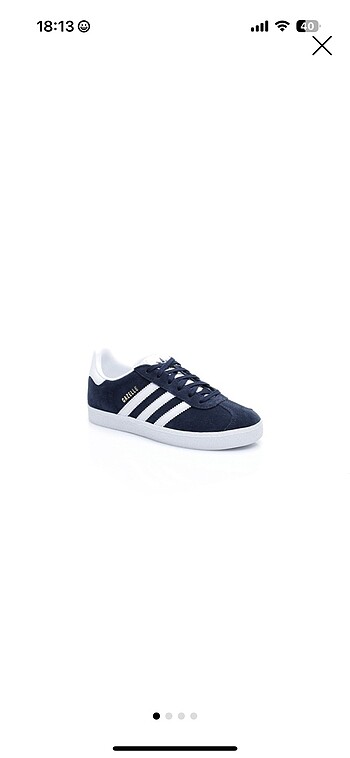 Adidas gazelle lacivert