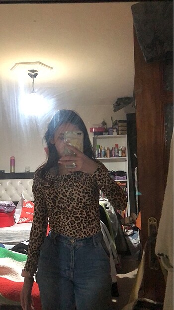 xs Beden Bershka crop