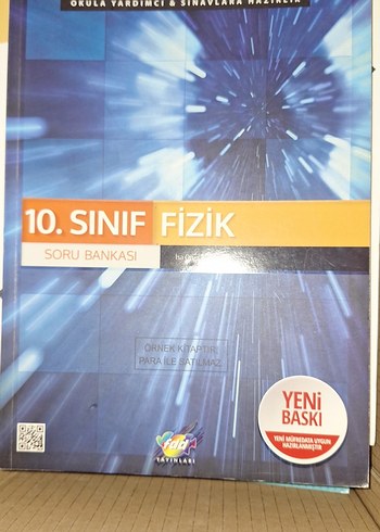 fdd Yayınları 10. Sınıf Fizik Soru Bankası Yeni Baskı