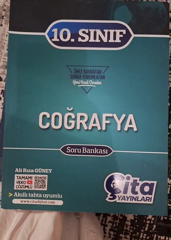 10. Sınıf Coğrafya Soru Bankası - Çita Yayınları