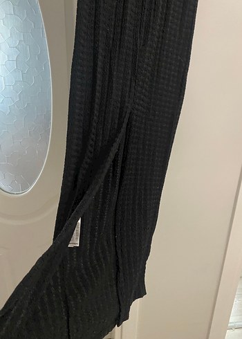 Siyah straplezTriko Elbise - Görsel 4