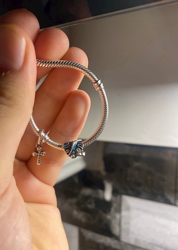 Kalp detaylı deve tabanı pandora - Görsel 2