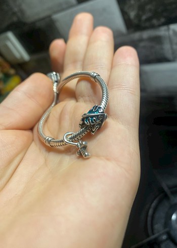 Kalp detaylı deve tabanı pandora - Görsel 3