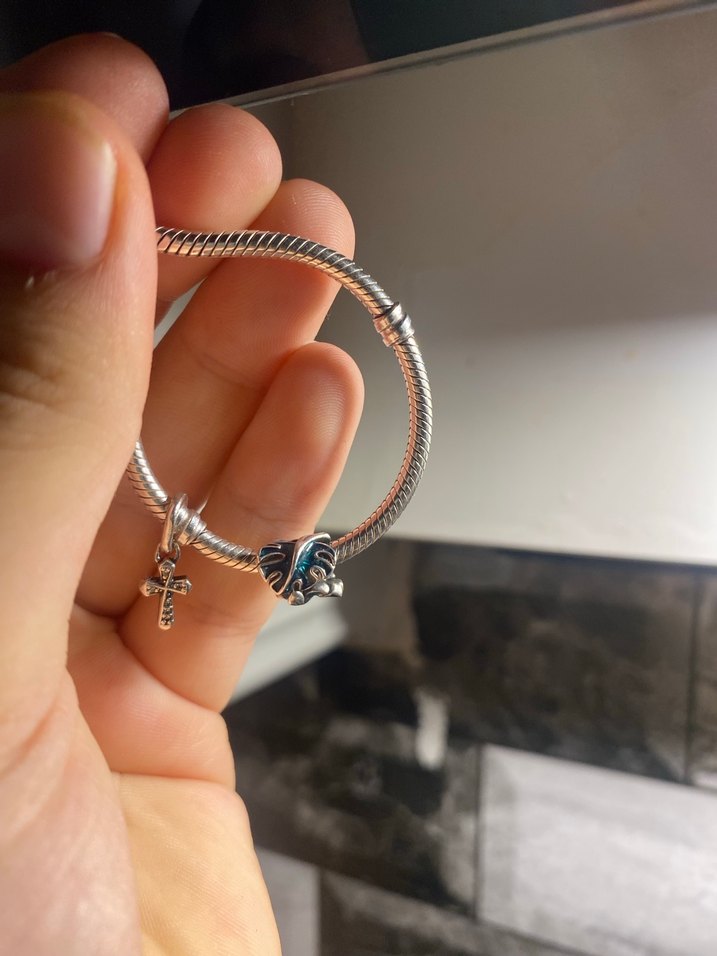 Kalp detaylı  deve tabanı pandora - Görsel 2