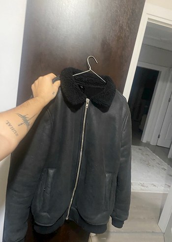 Erkek biker ceket - Görsel 2