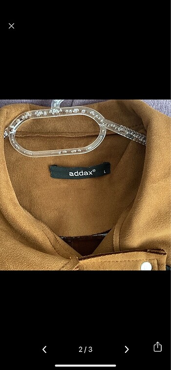 Addax 2 3 kere giyildi