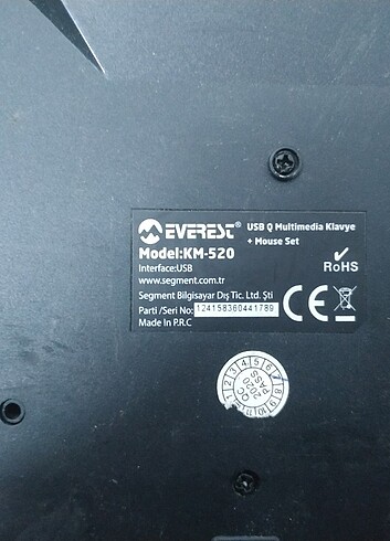 Everese klavye - Görsel 2