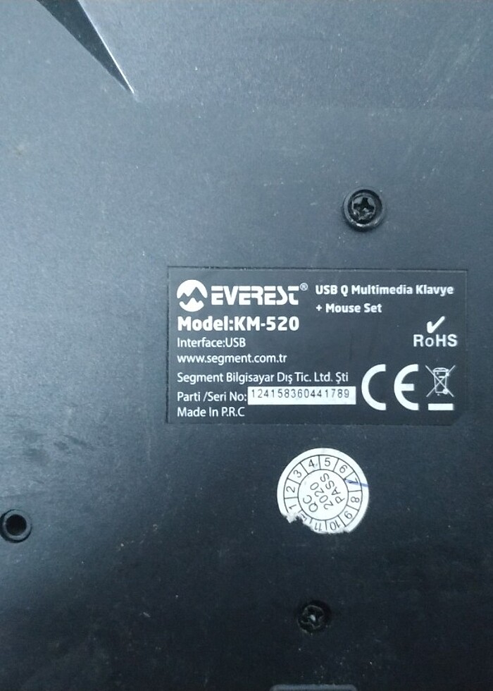 Everese klavye - Görsel 2