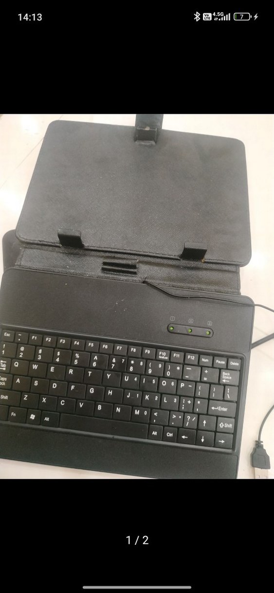 Kılıflı Siyah Klavye tuşlu - Görsel 2