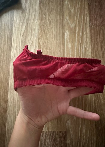 s Beden kırmızı Renk Koyu Kırmızı Dantel Bohem Sütyen H&M