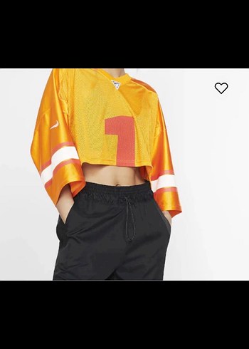Sarı Parlak Crop Top Velcro Detaylı