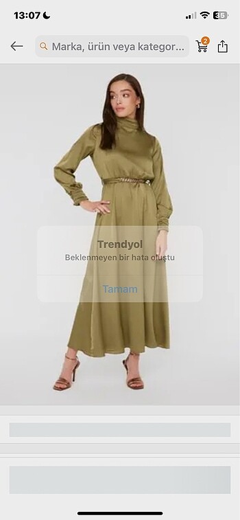 Trendyol modest abiye
