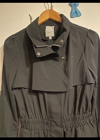 38 Beden siyah Renk Zara Twist ceket 
