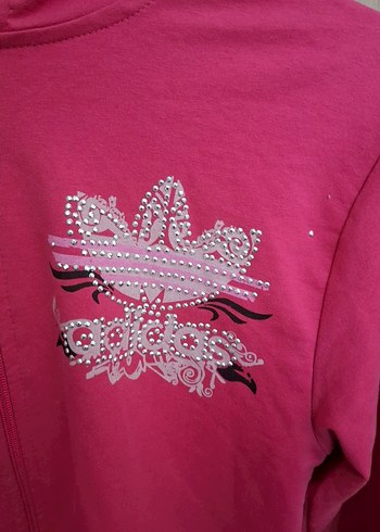 Pembe Kapüşonlu hırka - Görsel 9