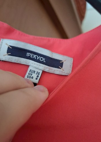 Pembe Drapeli Midi Abiye Elbise - Görsel 4