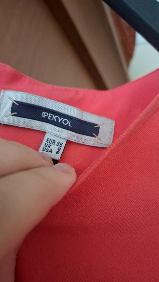 Pembe Drapeli Midi Abiye Elbise - Görsel 4