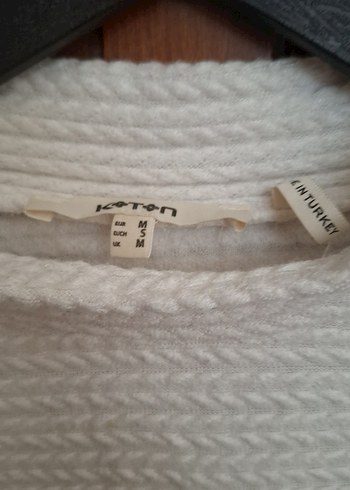 Kadın Beyaz Örgü Uzun Kollu Kazak - Görsel 4