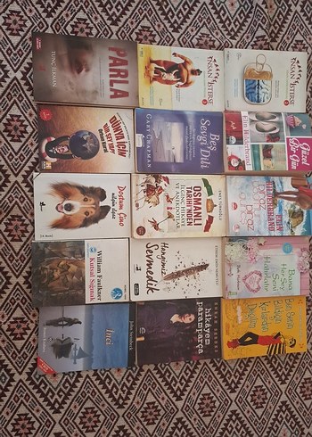 Çeşitli Roman Kitapları Koleksiyonu - Görsel 2