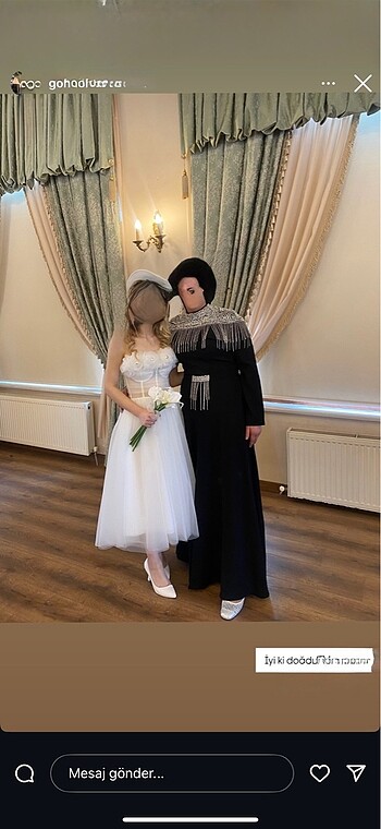 Beden Nikah elbisesi