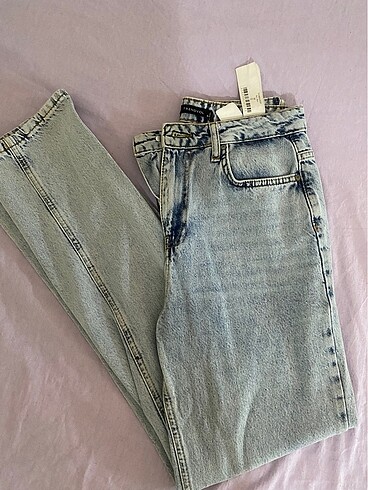 Straight flare jean