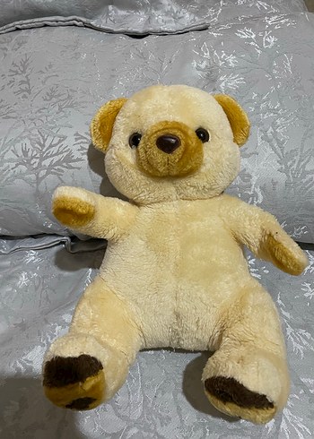 Bej Peluş Ayıcık Oyuncak - Görsel 2