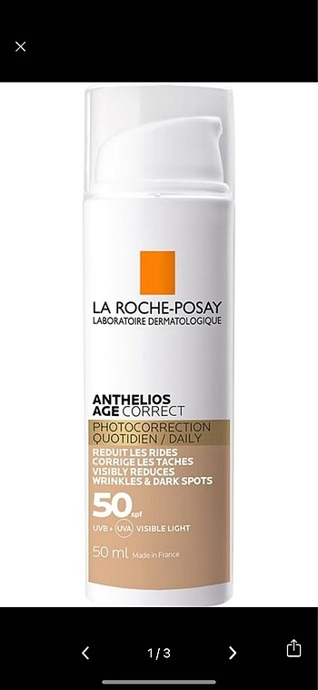 La roche güneş kremi